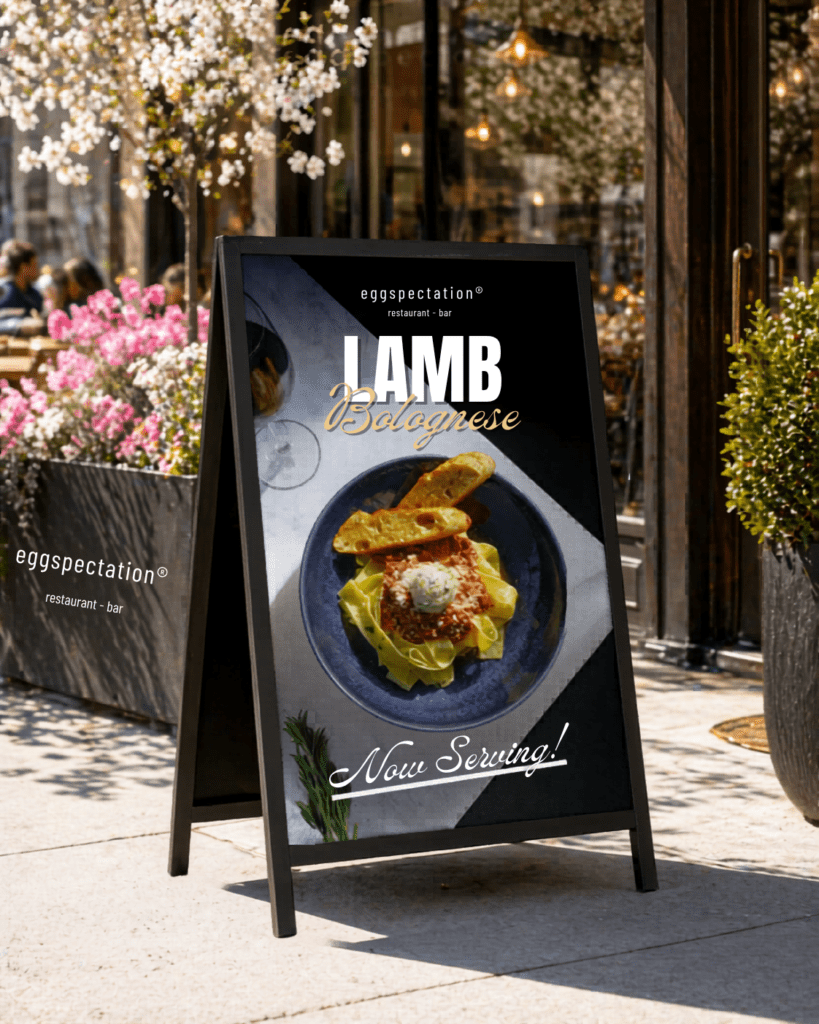 Restaurant A Frame Design