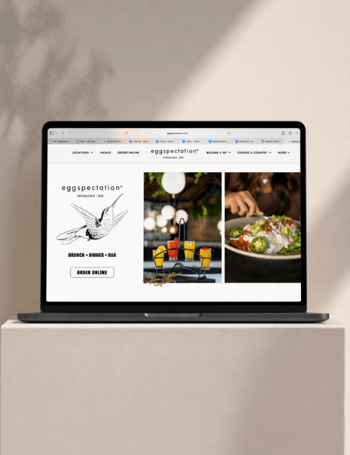 toast website design