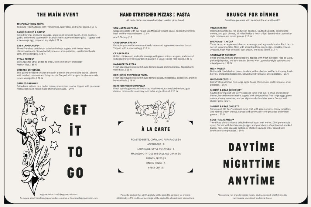 Menu Design Company